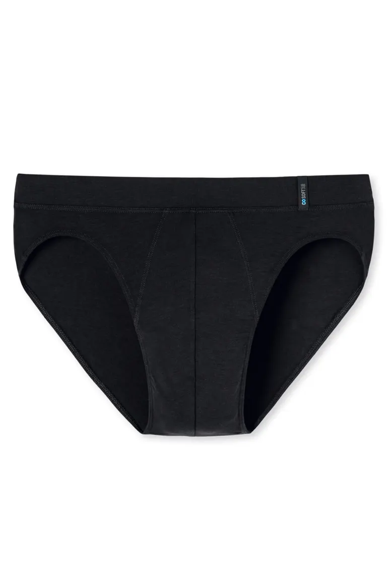 5=4 Schiesser slip Long Life Soft donkerblauw