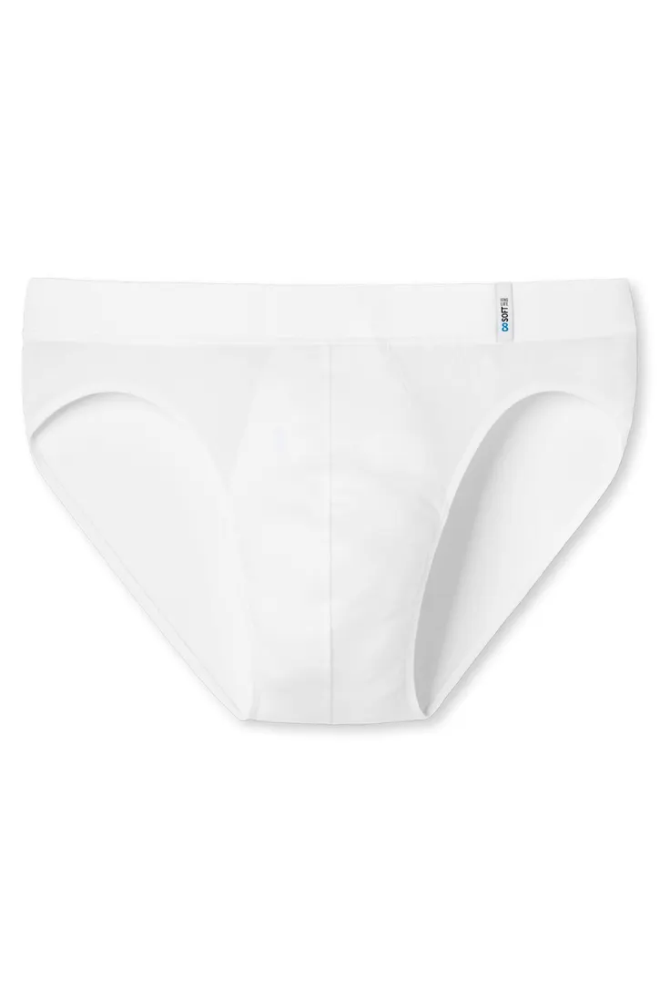 5=4 Schiesser Long Life Soft slip wit