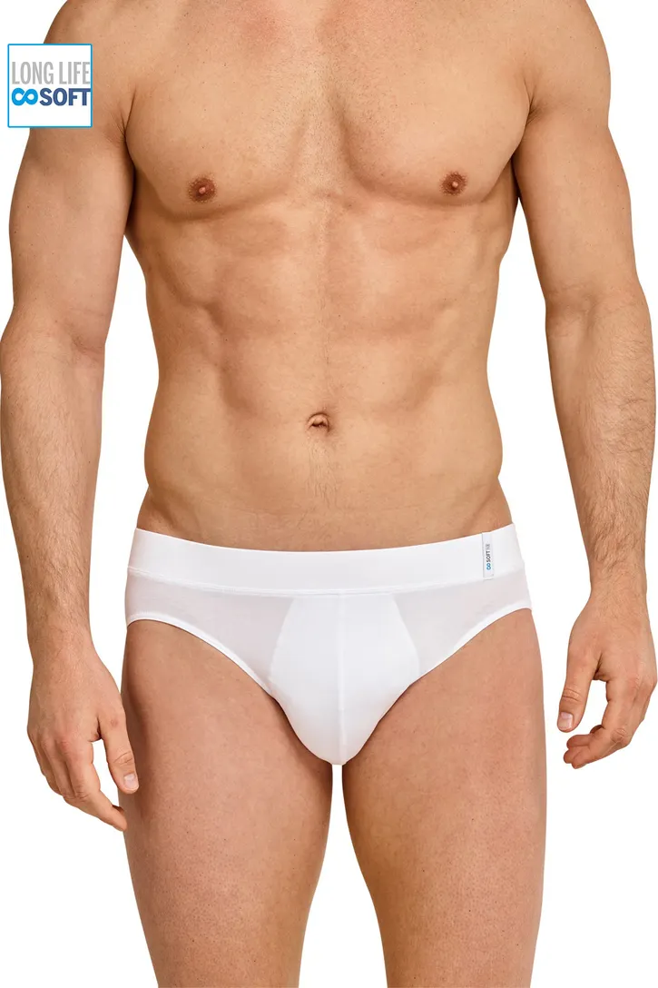 5=4 Schiesser Long Life Soft slip wit
