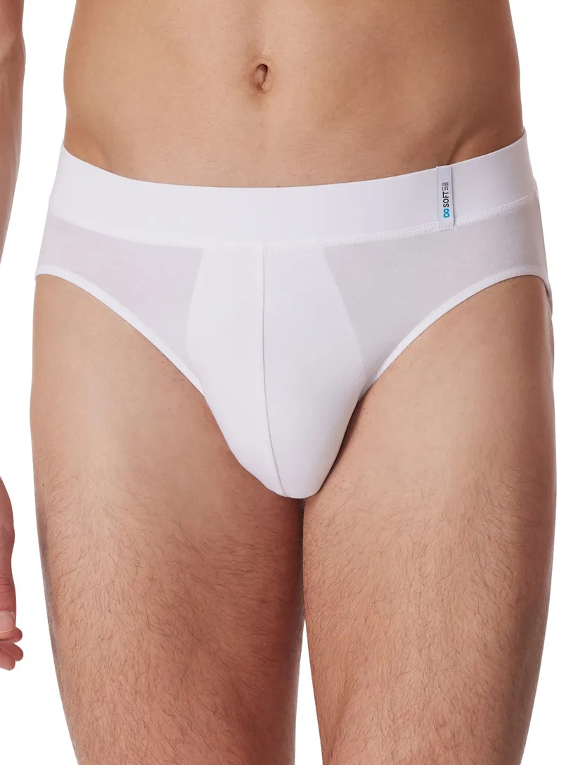 5=4 Schiesser Long Life Soft slip wit