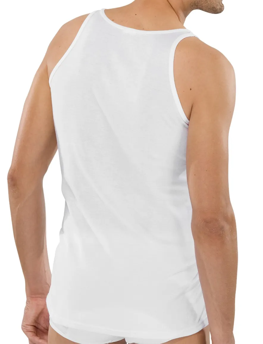 5=4 Schiesser Original classics singlet Feinripp wit 2-pack
