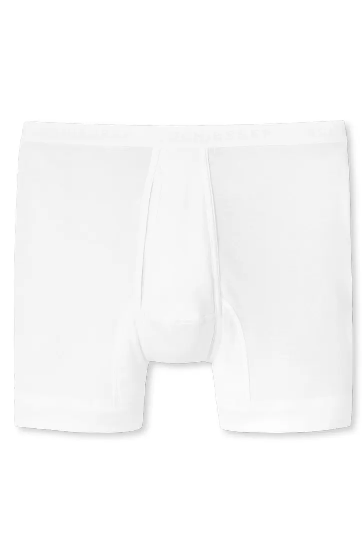 5=4 Schiesser boxershort Feinripp wit