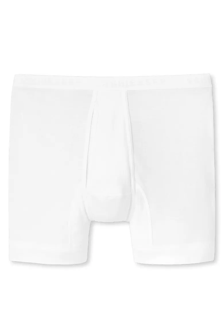 5=4 Schiesser boxershort Feinripp wit