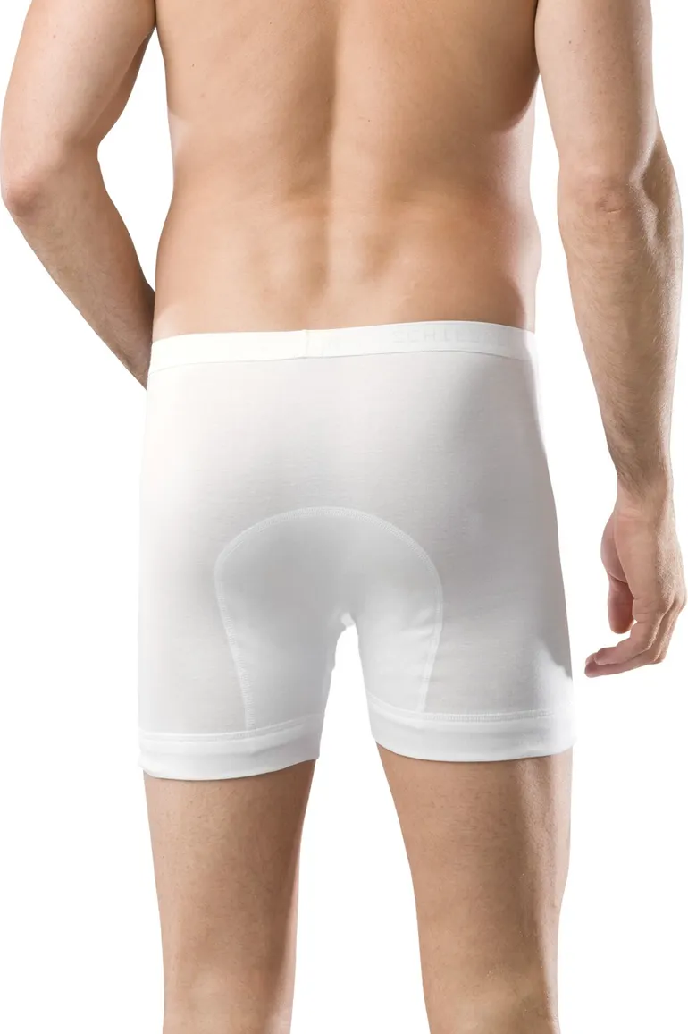 5=4 Schiesser boxershort Feinripp wit