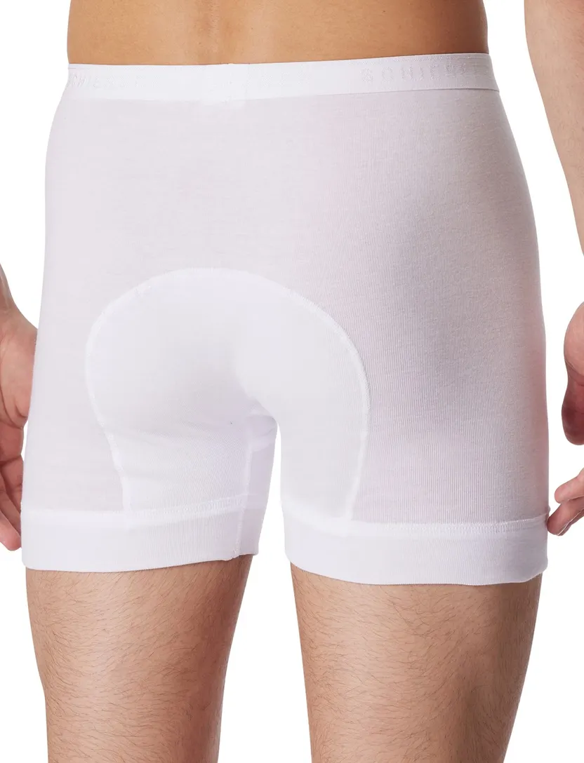 5=4 Schiesser boxershort Feinripp wit
