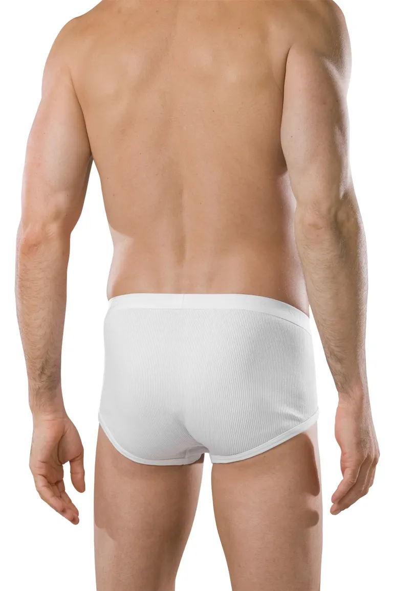 5=4 Schiesser Original slip doppelripp wit 2-pack