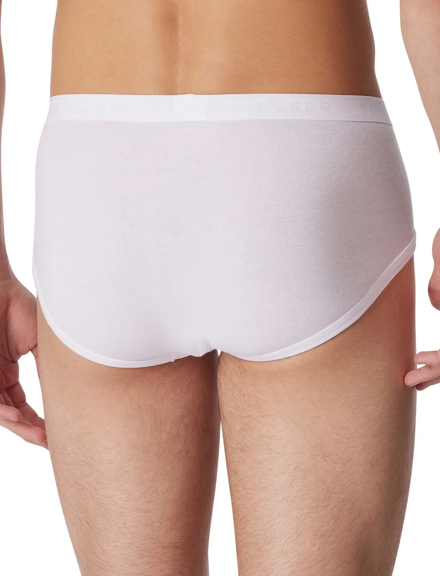 5=4 Schiesser Original classics slip feinripp wit 2-pack