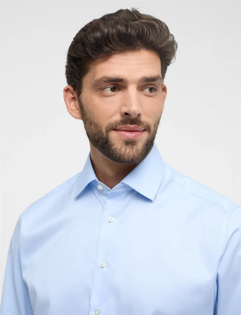 Lichtblauw shirt Eterna 1863 Modern Fit