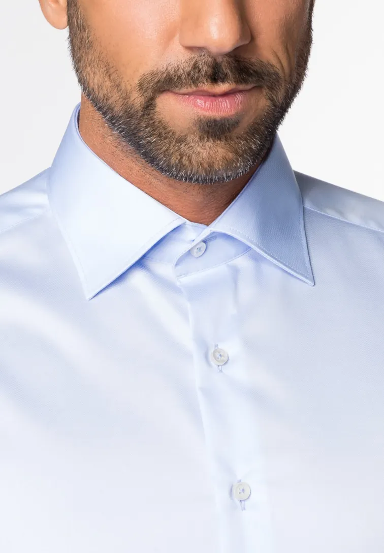 Lichtblauw shirt Eterna 1863 Modern Fit
