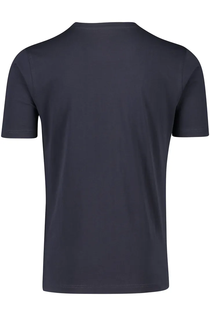 katoenen Casa Moda t-shirt effen donkerblauw