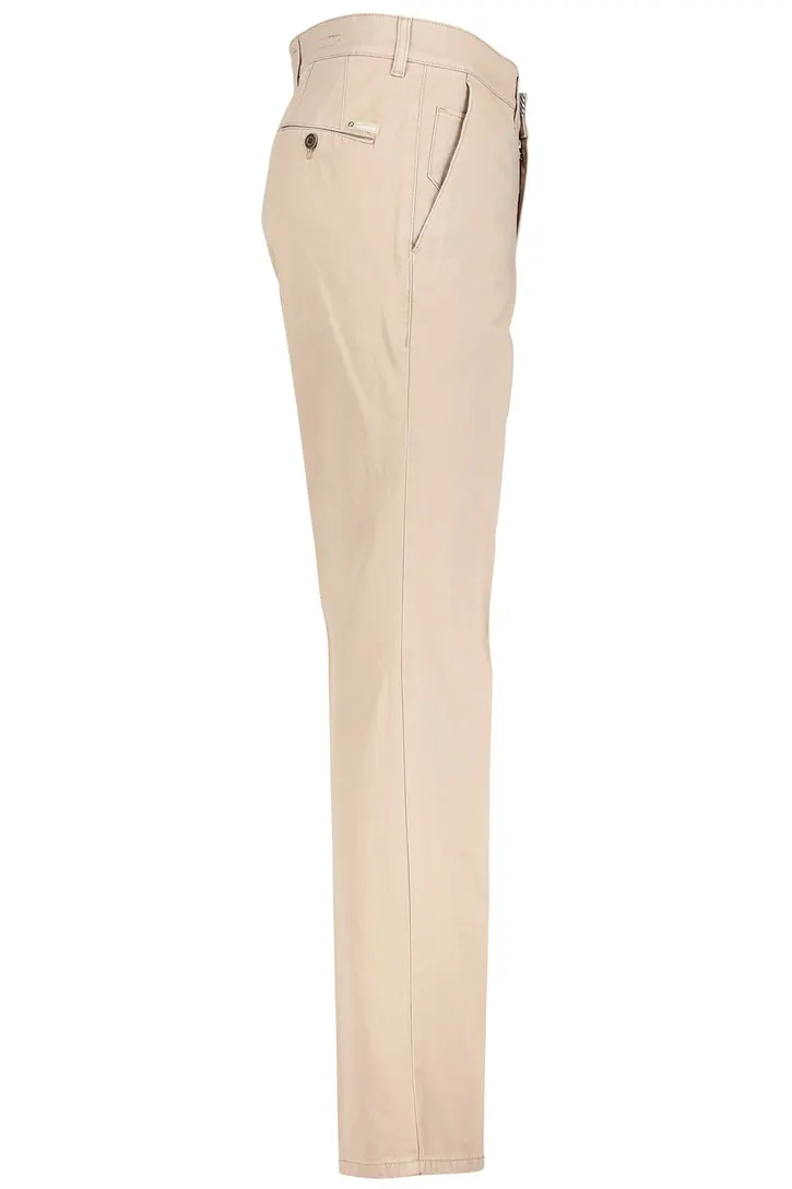 Gardeur broek Benny beige flatfront katoen