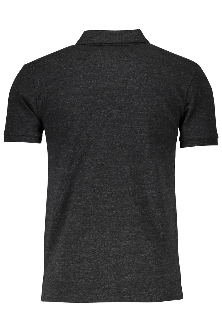 polo Polo Ralph Lauren grijs effen katoen slim fit