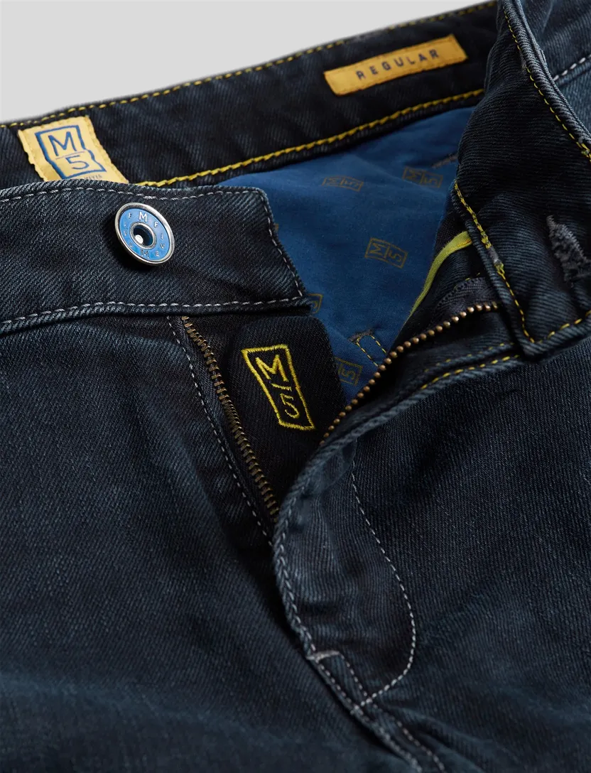 jeans pantalon Meyer donkerblauw