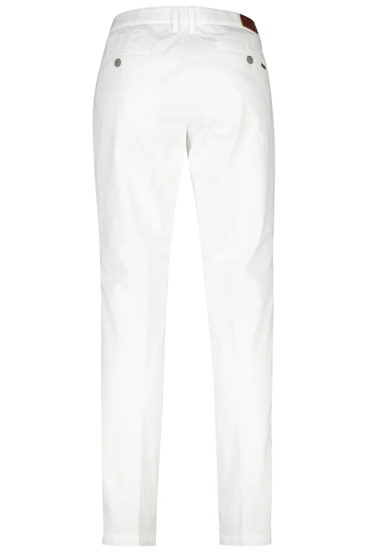 M.E.N.S. katoenen broek wit Madison