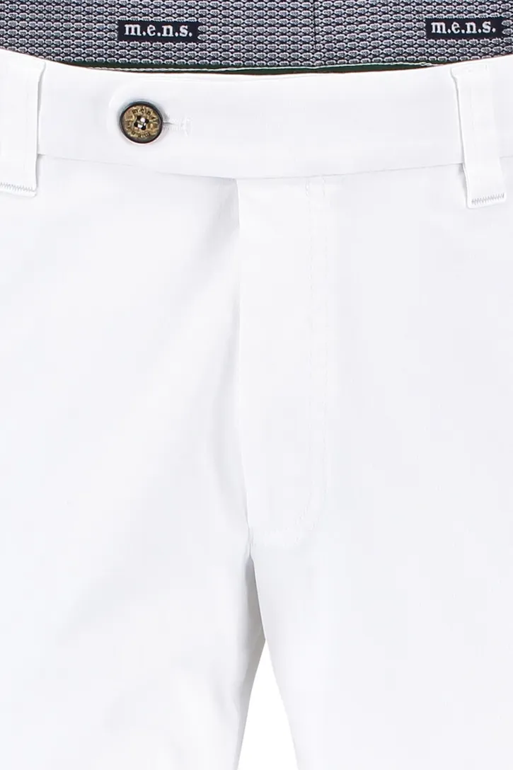M.E.N.S. katoenen broek wit Madison