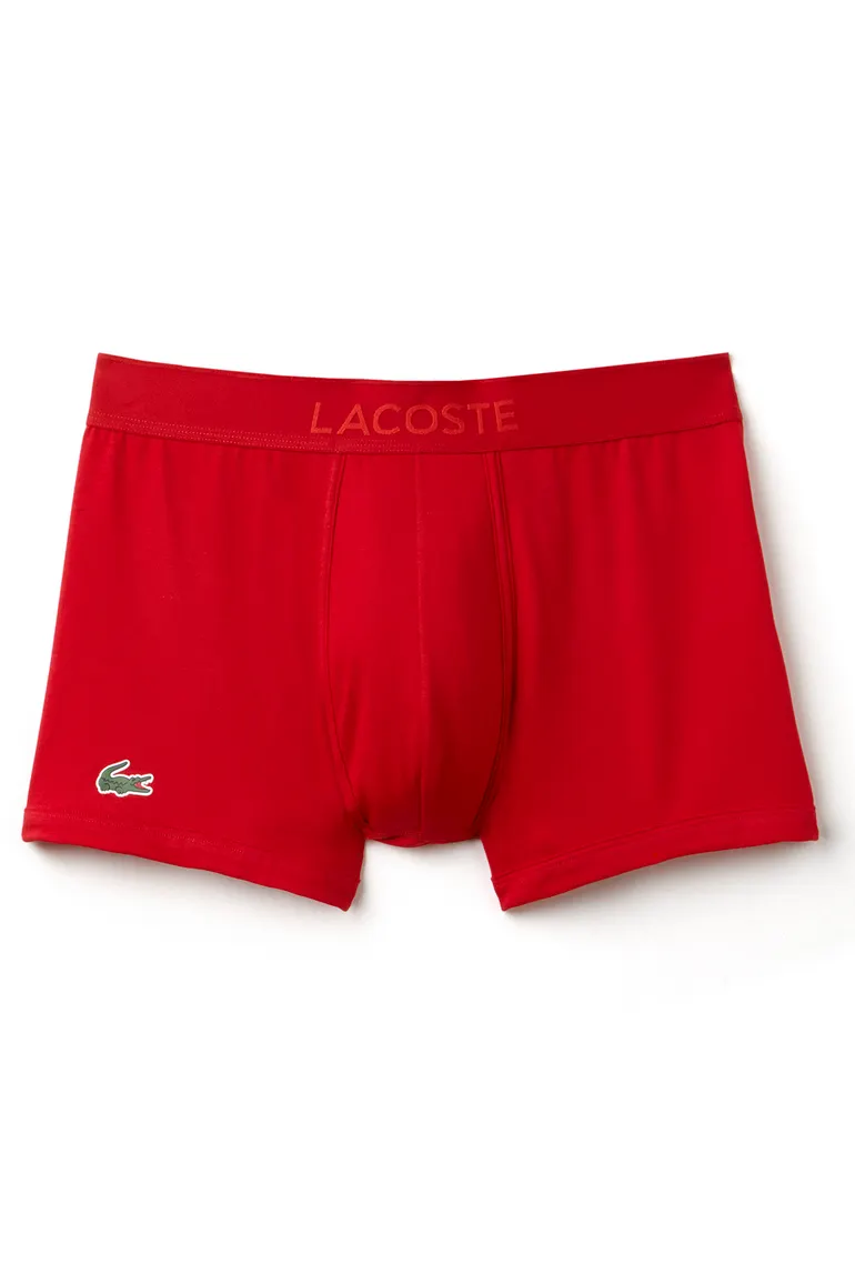 Lacoste boxershort rood micro piqué