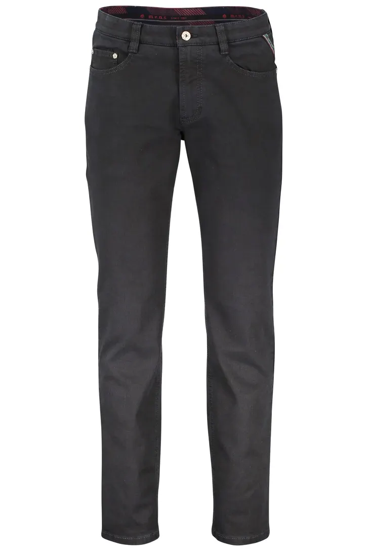 M.E.N.S. 5-pocket broek Denver zwart