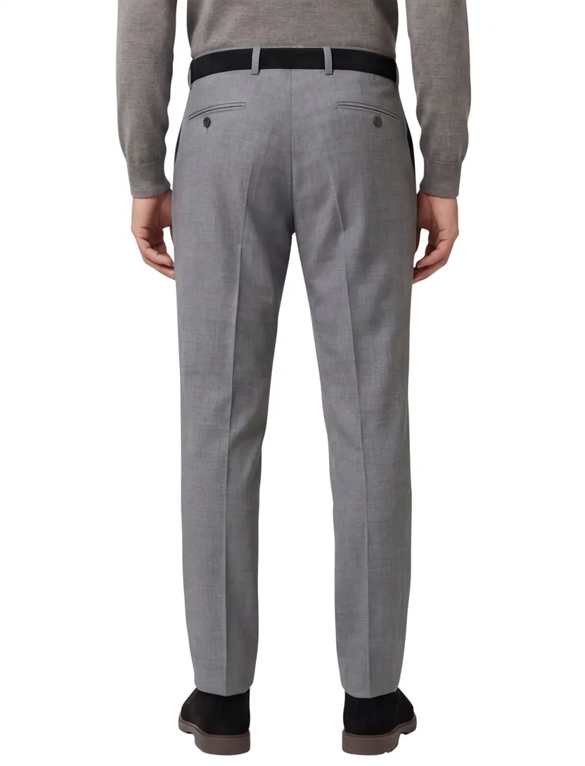 M.E.N.S. pantalon wol Madison grijs