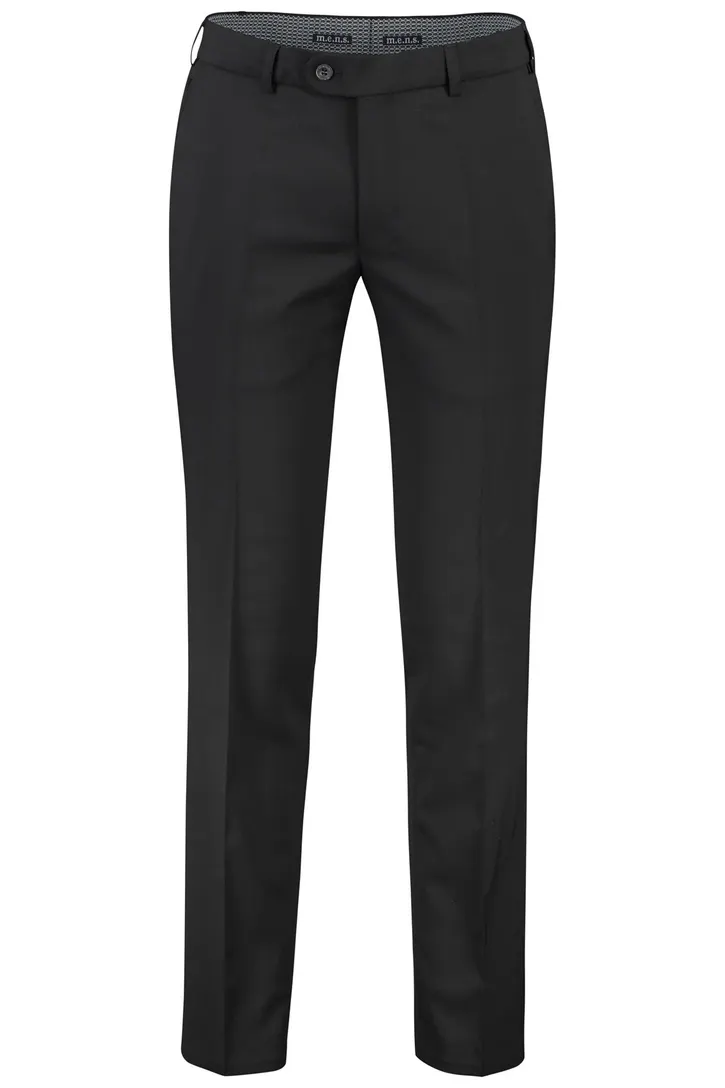 M.E.N.S. pantalon wol Madison-U zwart