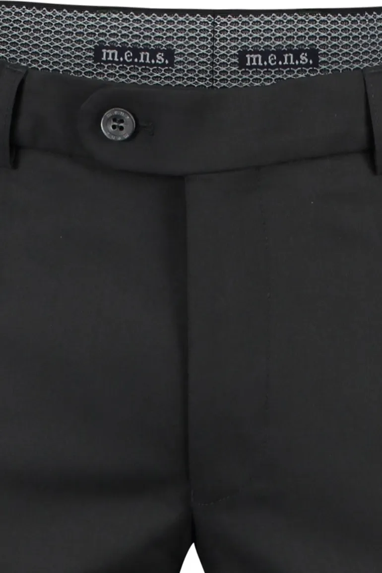 M.E.N.S. pantalon wol Madison-U zwart