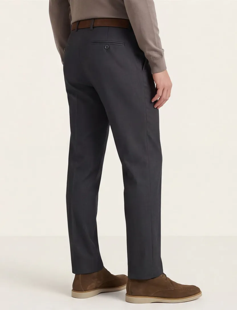 M.E.N.S. grijze pantalon wol Madison-U