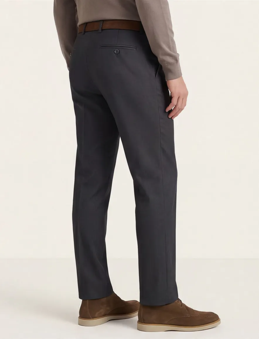 M.E.N.S. grijze pantalon wol Madison-U