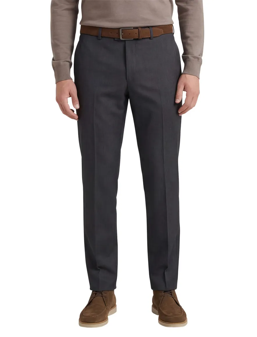 M.E.N.S. grijze pantalon wol Madison-U