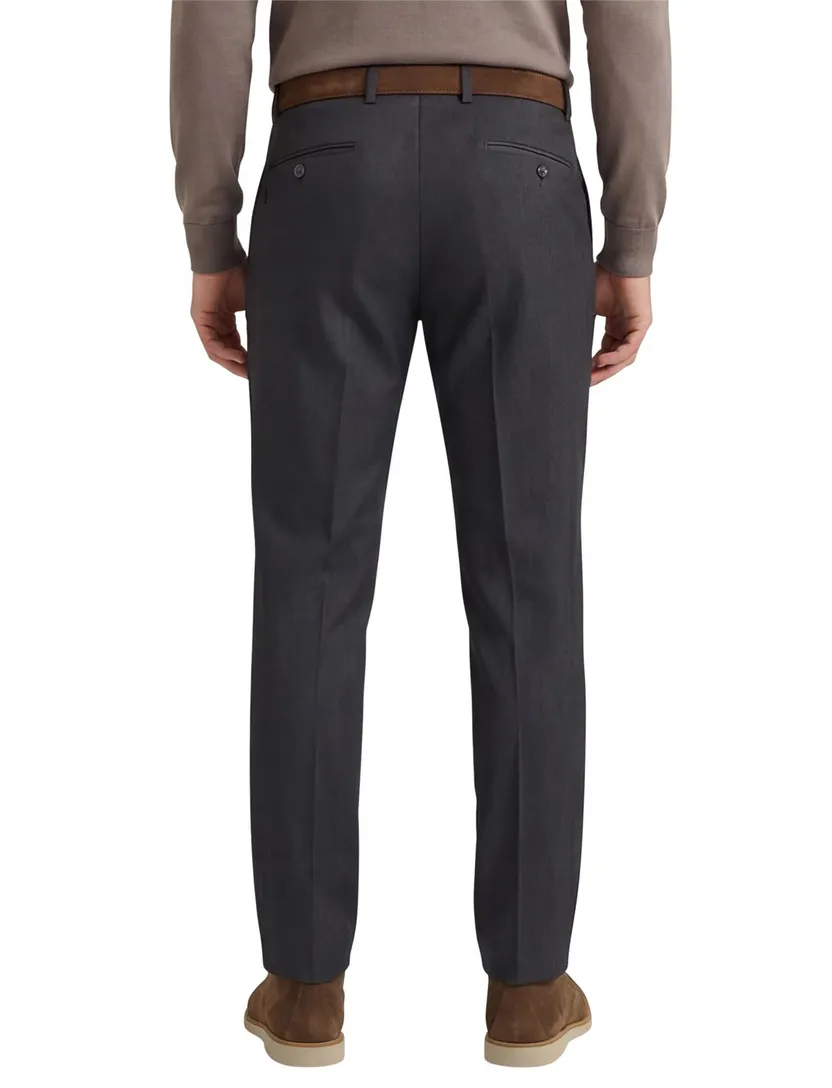 M.E.N.S. grijze pantalon wol Madison-U