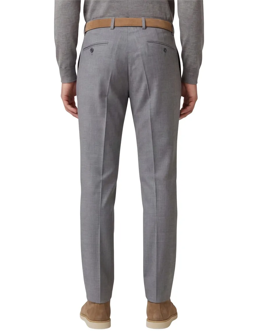 M.E.N.S. pantalon wol Madison-U grijs