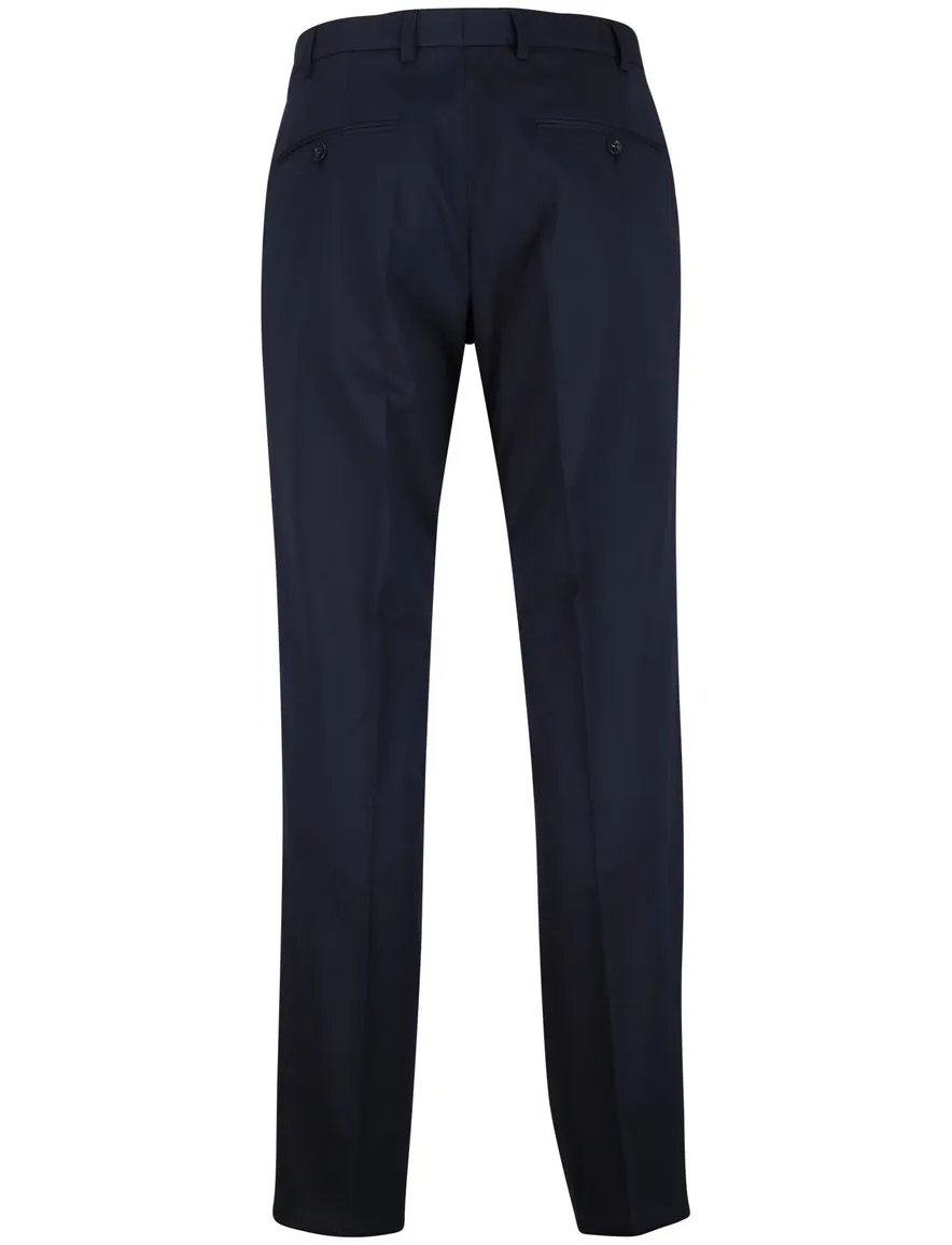 M.E.N.S. pantalon wol Madison-U blauw