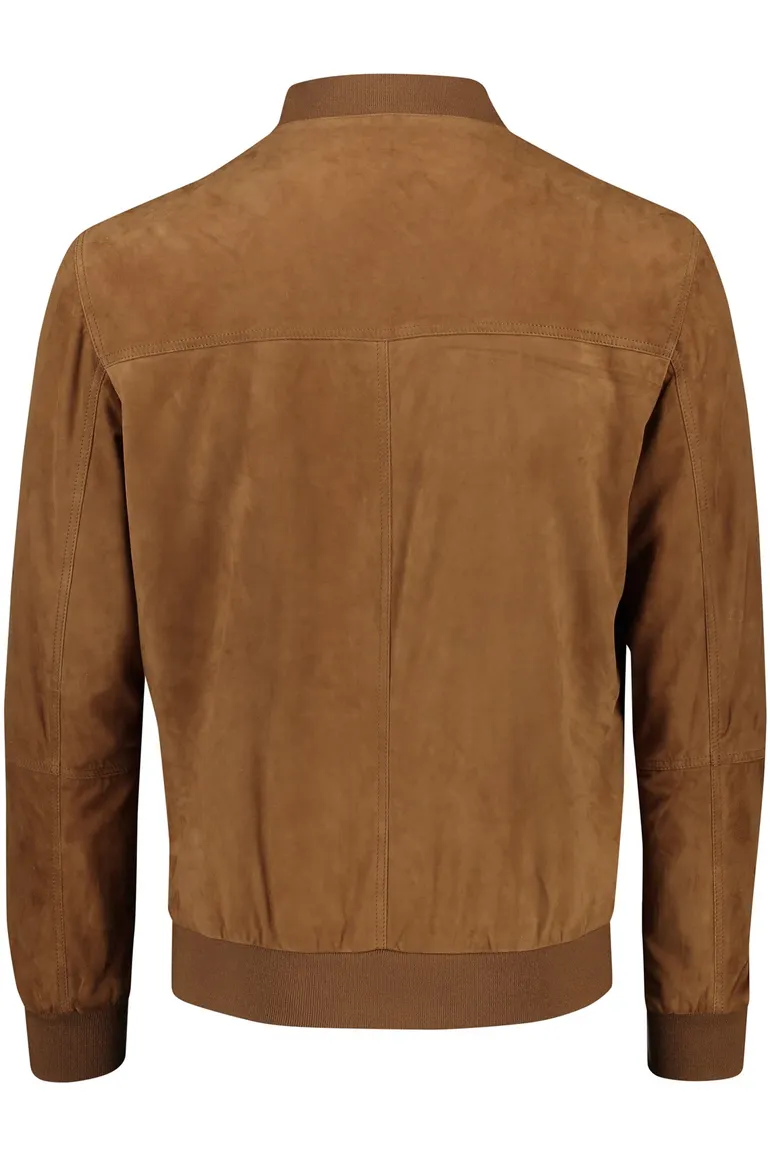 Portofino Arma suede jack cognac