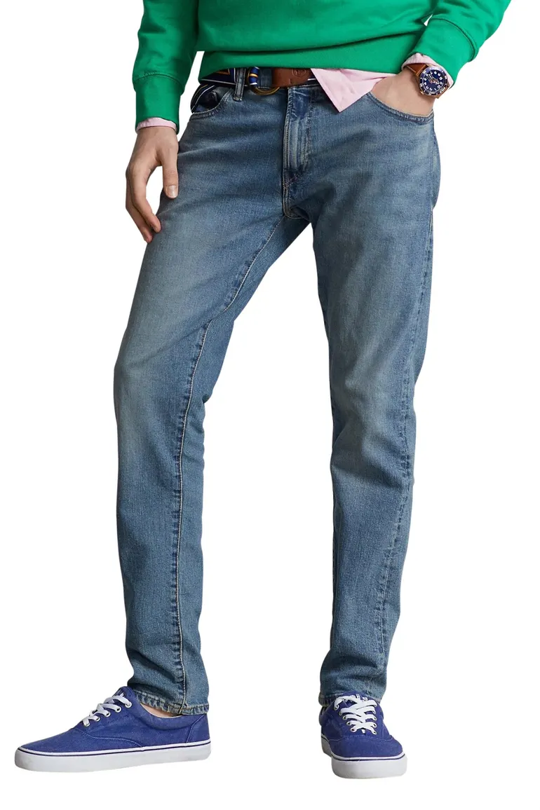 Ralph Lauren denim stretch blauw 5-pocket