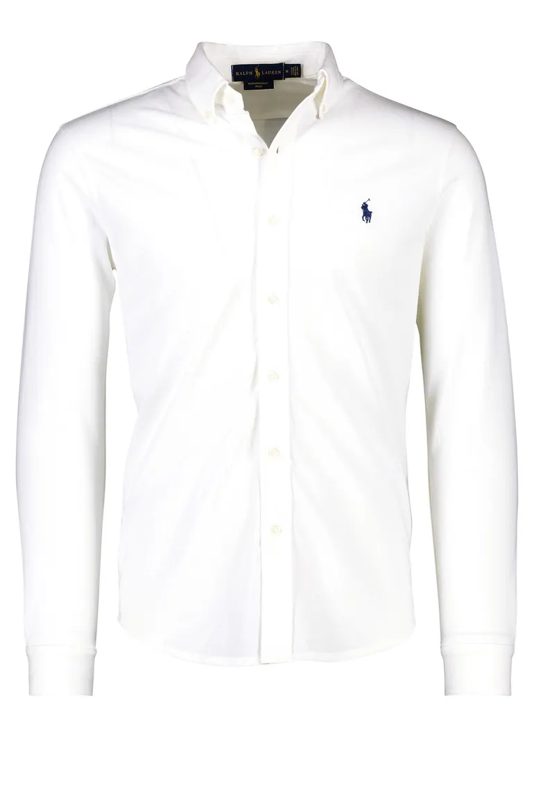 Ralph Lauren wit overhemd katoen button-down