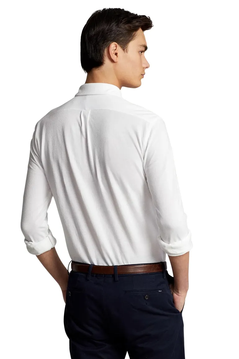 Ralph Lauren wit overhemd katoen button-down