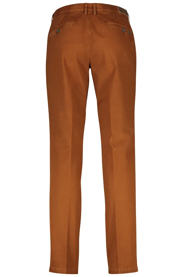 M.E.N.S. pantalon Madison oranje katoen-stretch