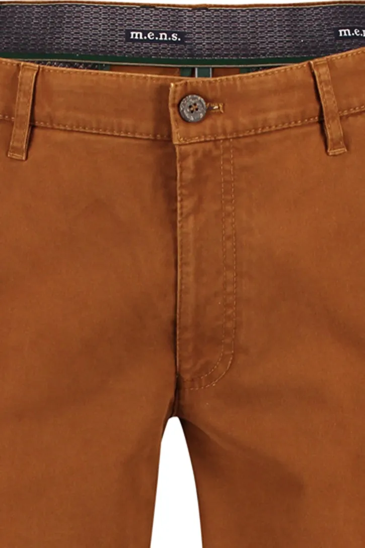 M.E.N.S. pantalon Madison oranje katoen-stretch