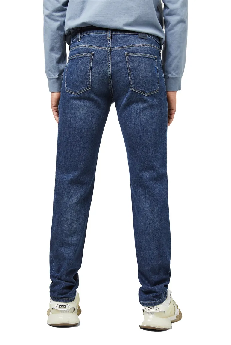 Meyer jeans marine blauw Regular Fit denim