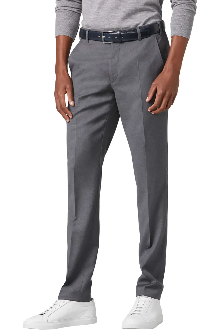 Meyer Pantalon wol grijs BONN Art. 9-8400-07