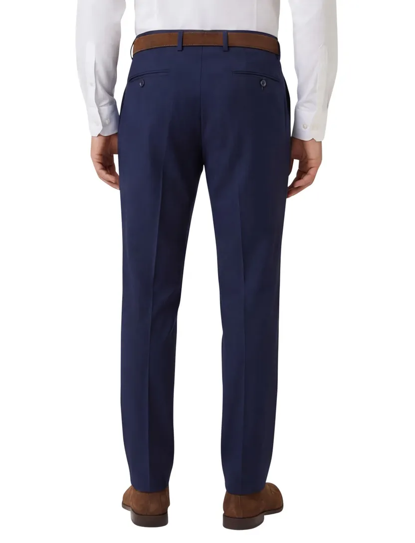 Roy Robson pantalon donkerblauw Mix & Match wol