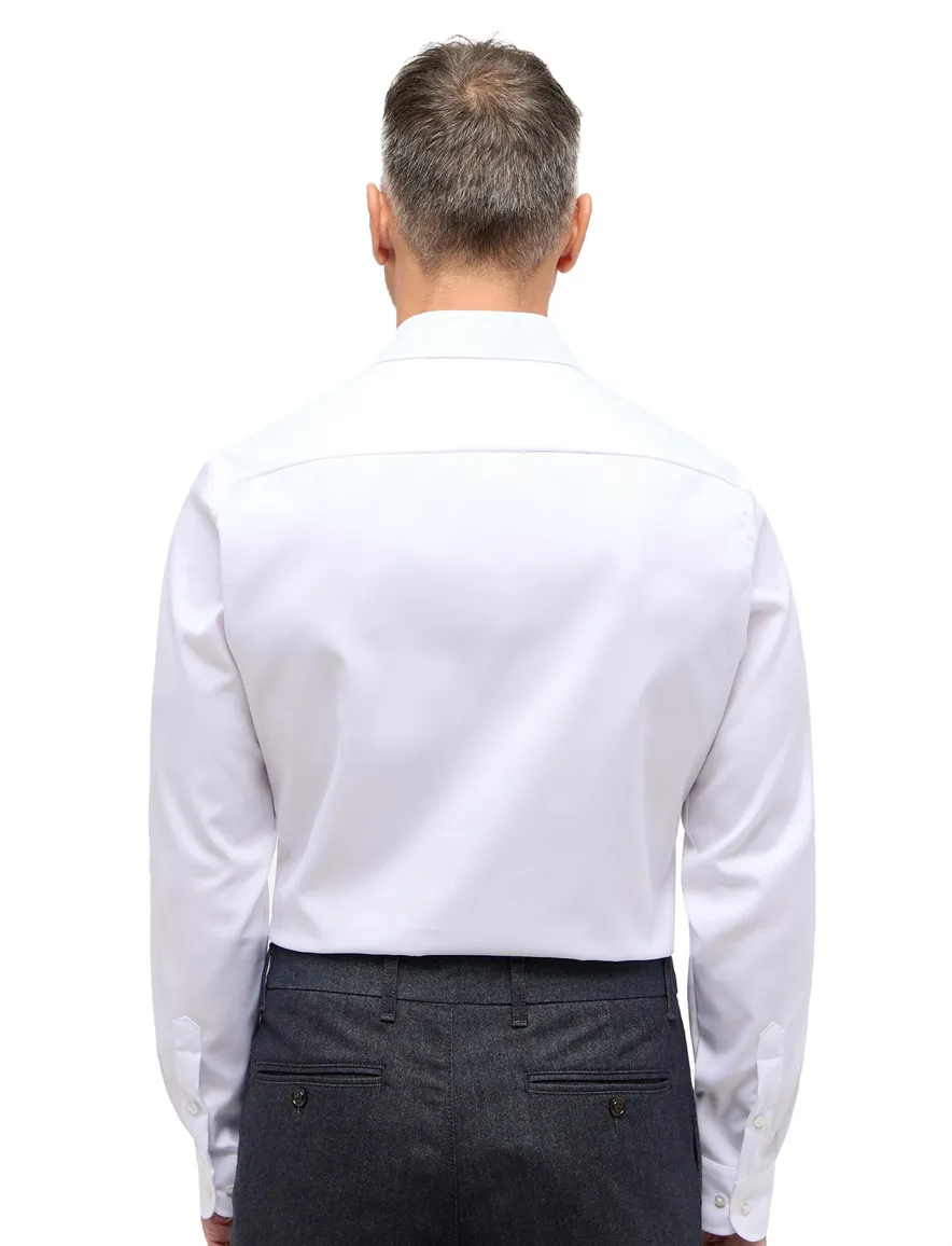 Eterna overhemd cutaway boord wit Slim Fit