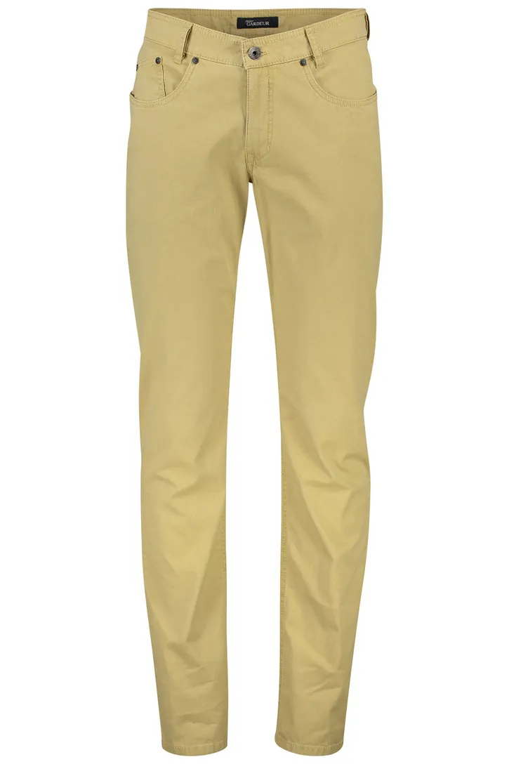 Gardeur broek Bill-2 5-pocket stretch beige