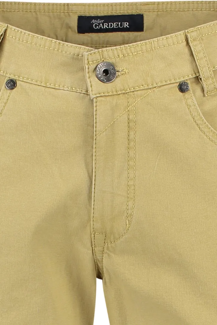 Gardeur broek Bill-2 5-pocket stretch beige