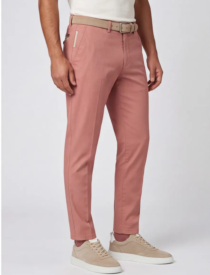 Gardeur flatfront pantalon slim fit Sonny