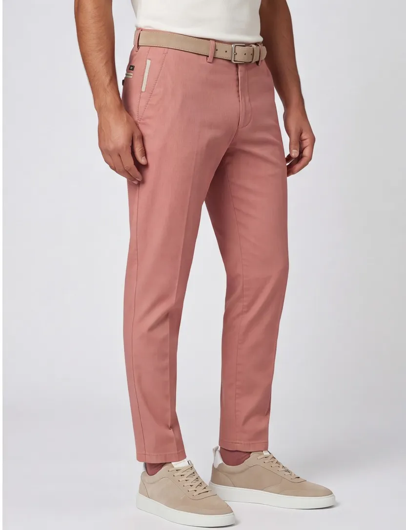 Gardeur pantalon Sonny flatfront katoen slim fit