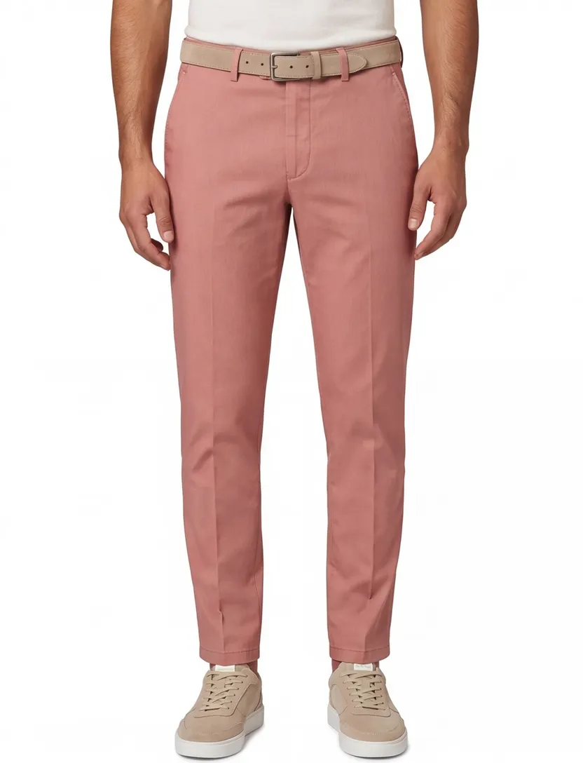 Gardeur pantalon Sonny flatfront katoen slim fit