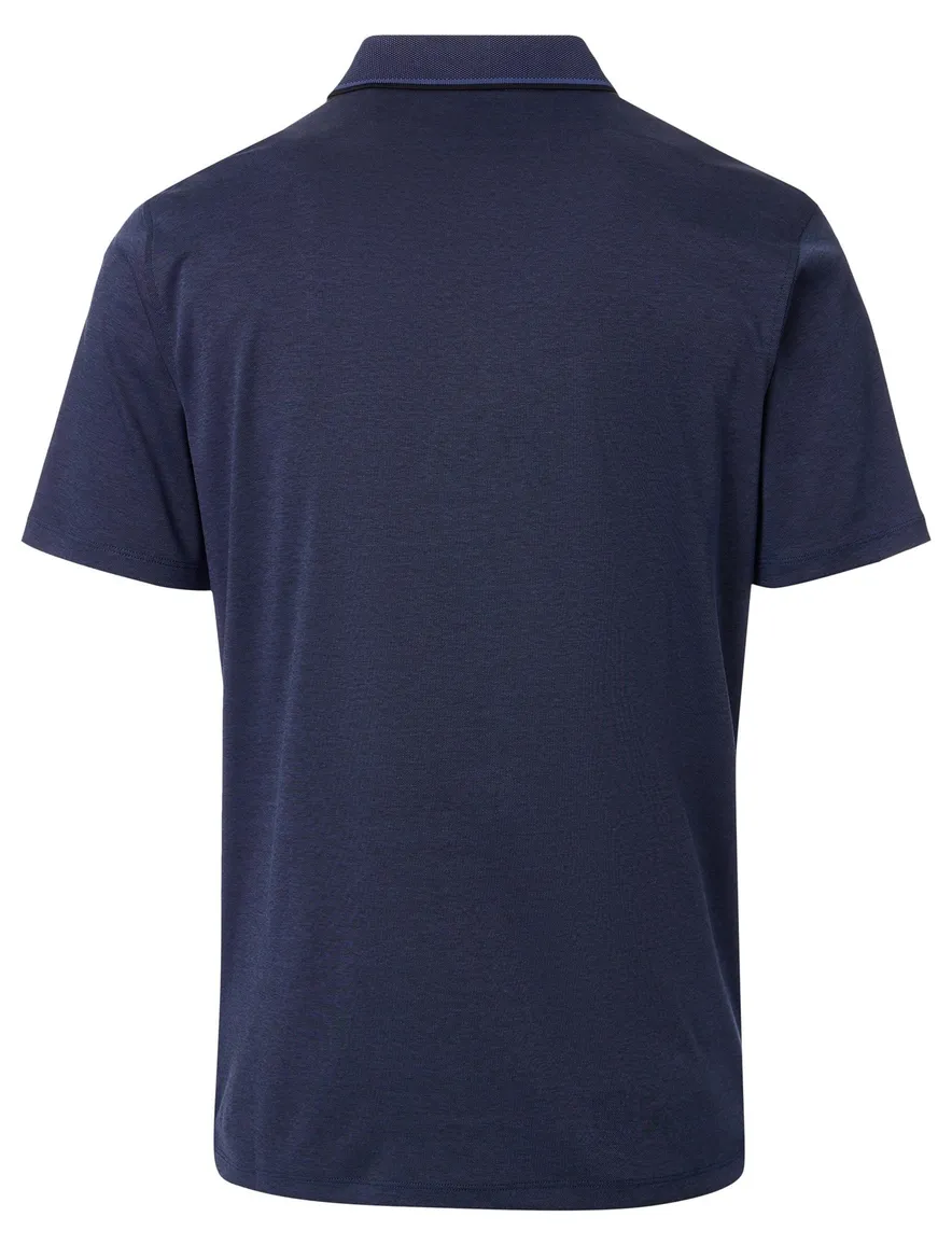 Casa Moda poloshirt borstzak navy