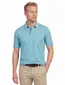 Casa Moda poloshirt korte mouw borstzak turquoise