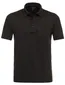 Casa Moda poloshirt korte mouw effen bruin wijde fit