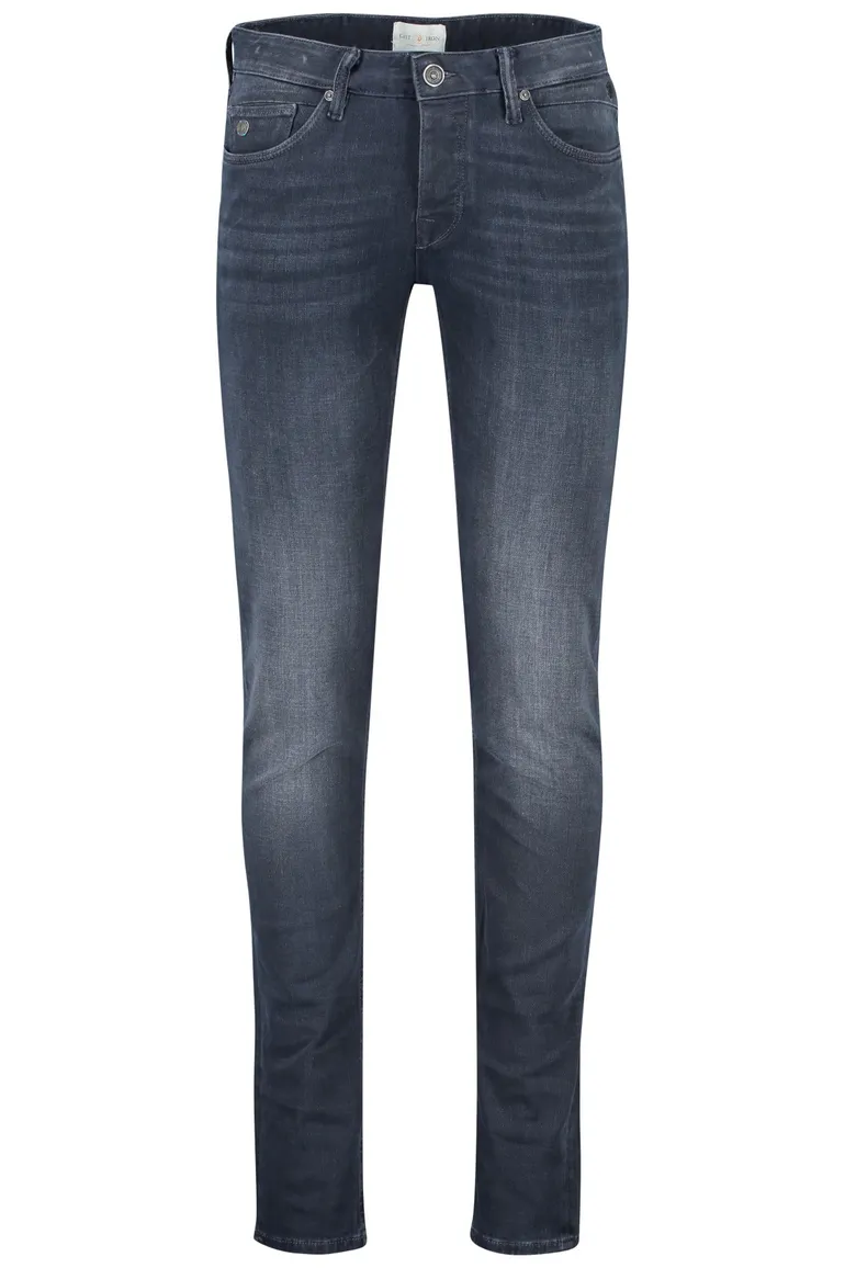 Cast Iron Riser Slim jeans 5-pocket donkerblauw