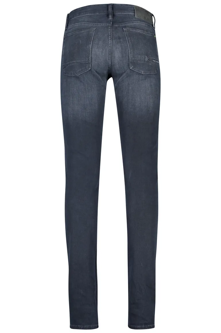 Cast Iron Riser Slim jeans 5-pocket donkerblauw